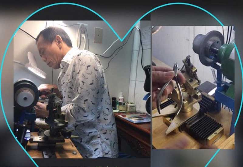 Chuyên mài kềm nails cắt da