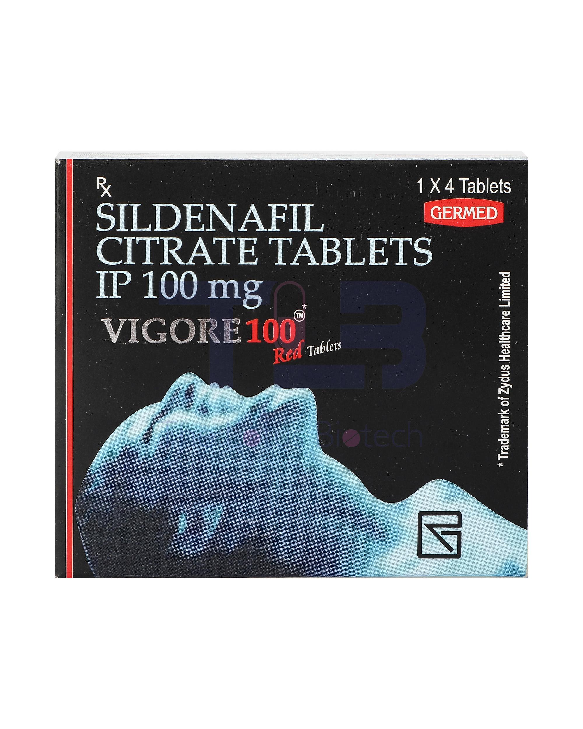 Viên nén Vigore 100mg Sildenafil