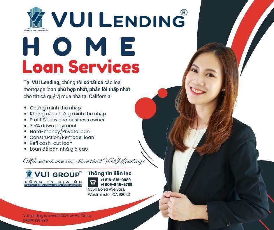 VUI Lending – Giải Pháp Mortgage Tối Ưu Tại California