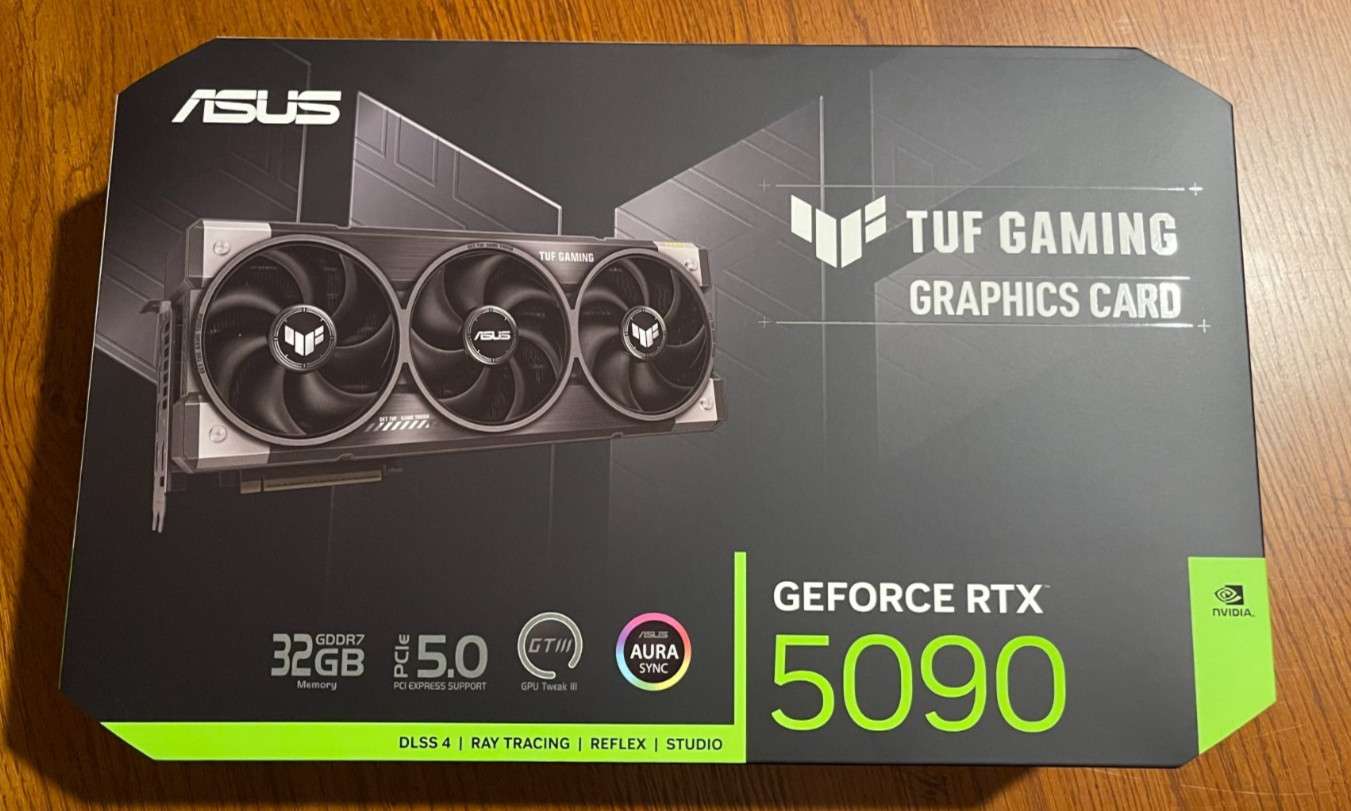  ASUS GEFORCE RTX 5090 32GB GDDR7 TUF GAMING OC EDITION