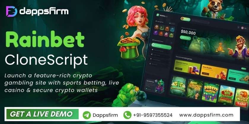 Rainbet Clone Script with NFT, DeFi & Provably Fair Gaming Feature